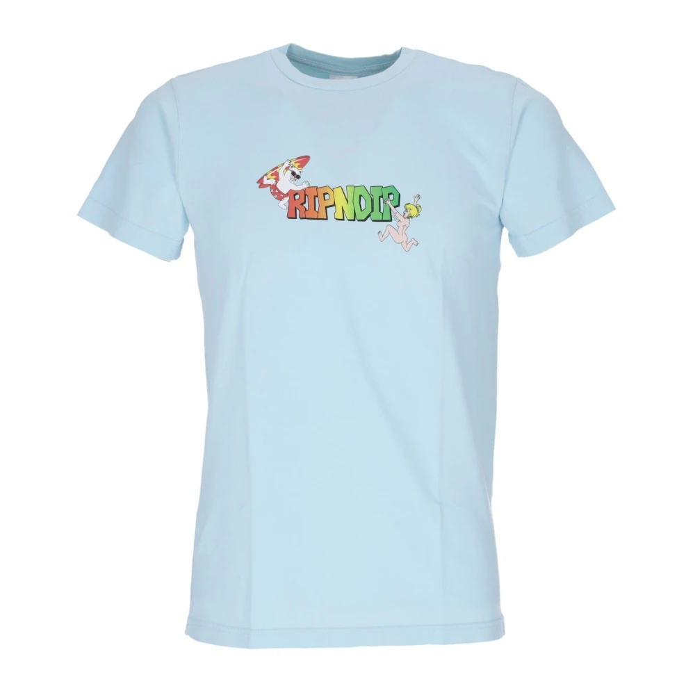 Ripndip Zomer Break Tee Blauw Heren T-shirt Blue Heren