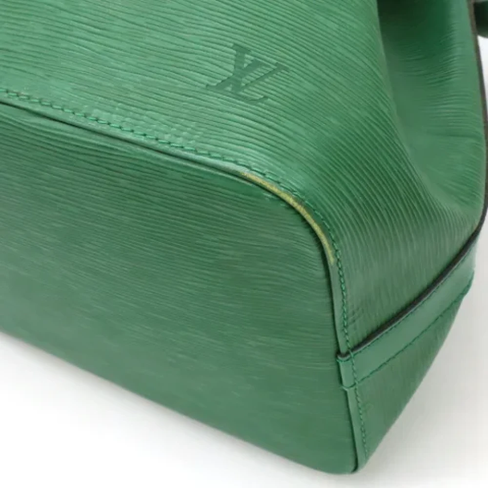 Louis Vuitton Vintage Pre-owned Fabric shoulder-bags Green Dames