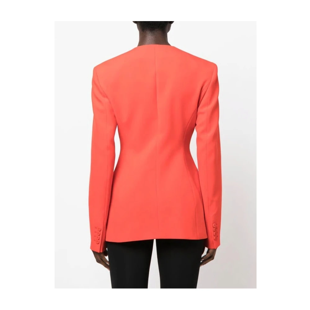 The Attico Louise 010 Blazer Jas Red Dames