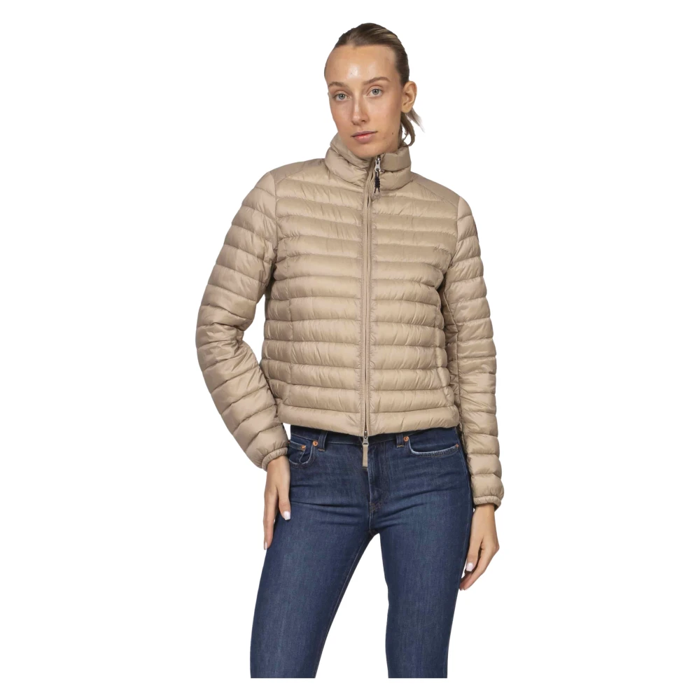 Parajumpers Women's Beige Down Jackets, M, Giacca Emilia