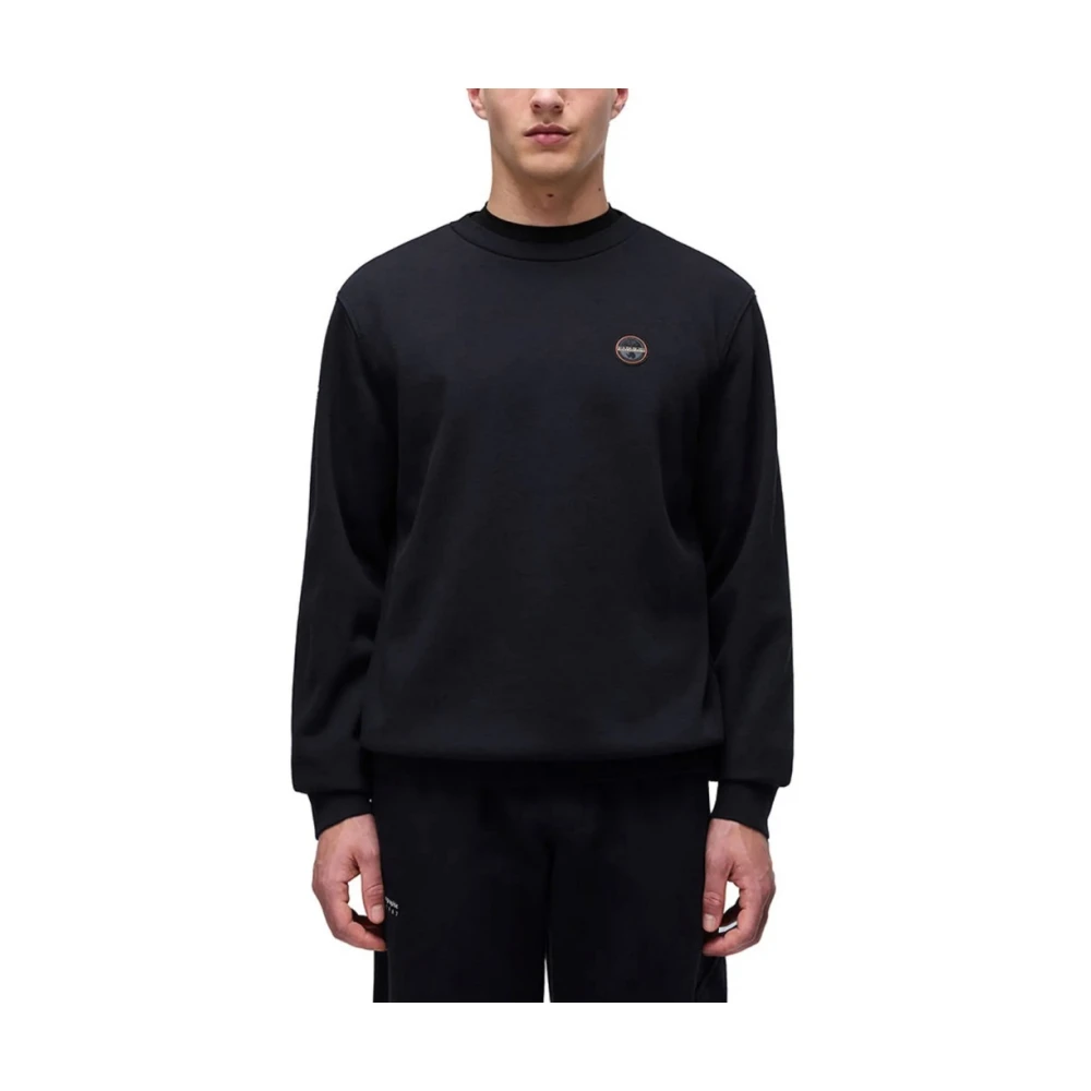 Napapijri Badge Sweaters Black Heren