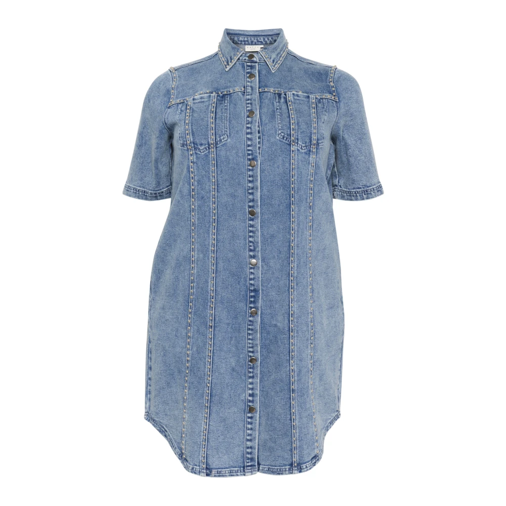Dresses > Day Dresses > Shirt Dresses - - Kaffe Curve - Modalova