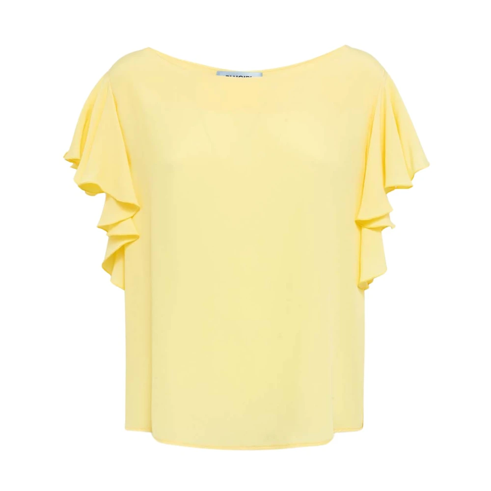 Blugirl Gele Sweaters voor Vrouwen Yellow Dames
