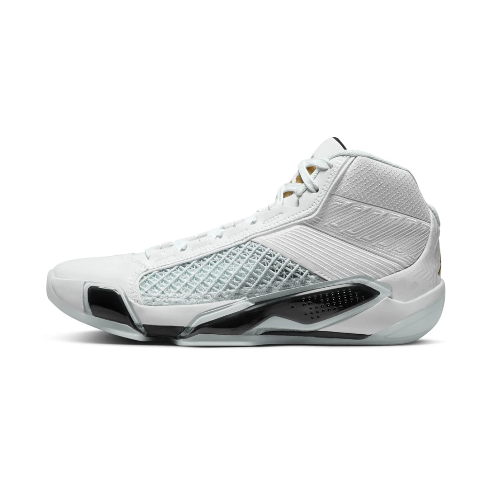 Jordan White Fiba Basketball Shoes - Male - Trainers - 5 Uk - Sport