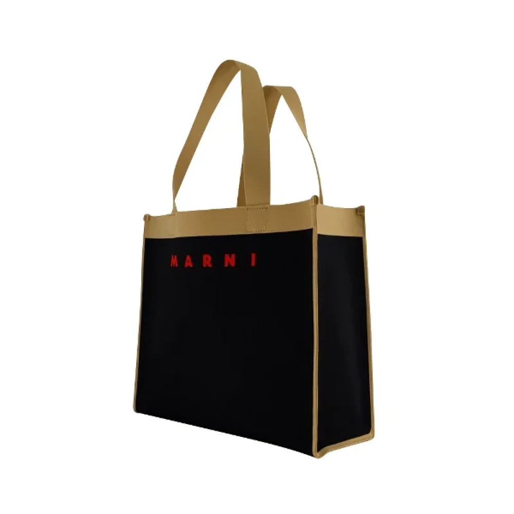 Marni Pre-owned Fabric totes Black Dames