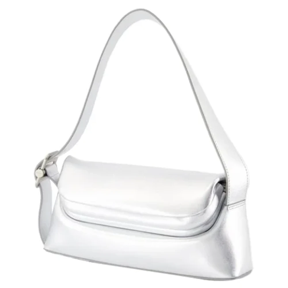 Osoi Leather handbags Gray Dames