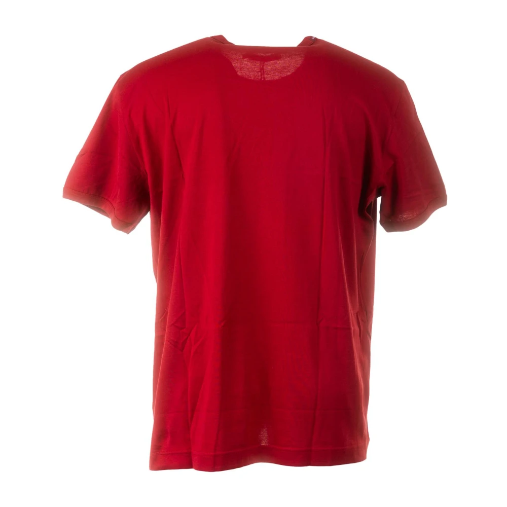 Dolce & Gabbana Kroon Bij Korte Mouw T-shirt Red Heren