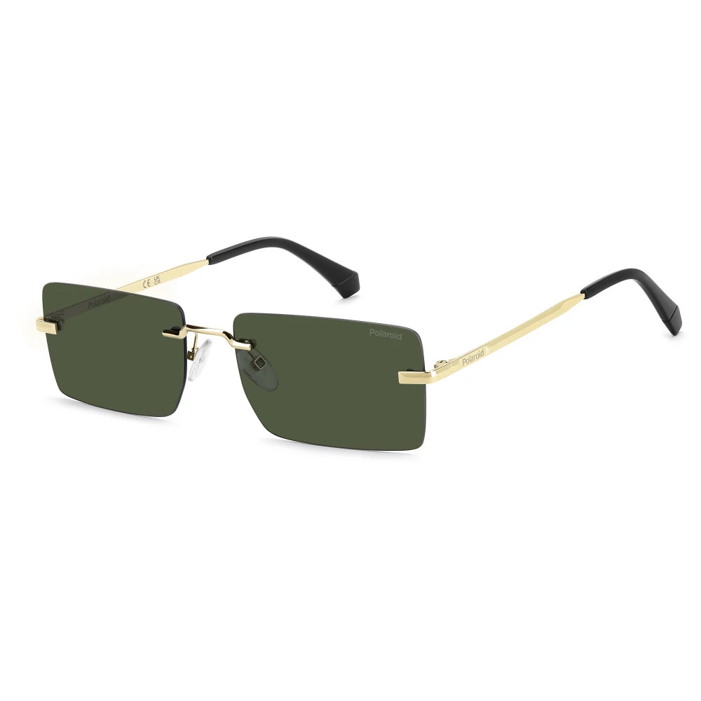Polaroid Men's Gold/Green Polarized Sunglasses
