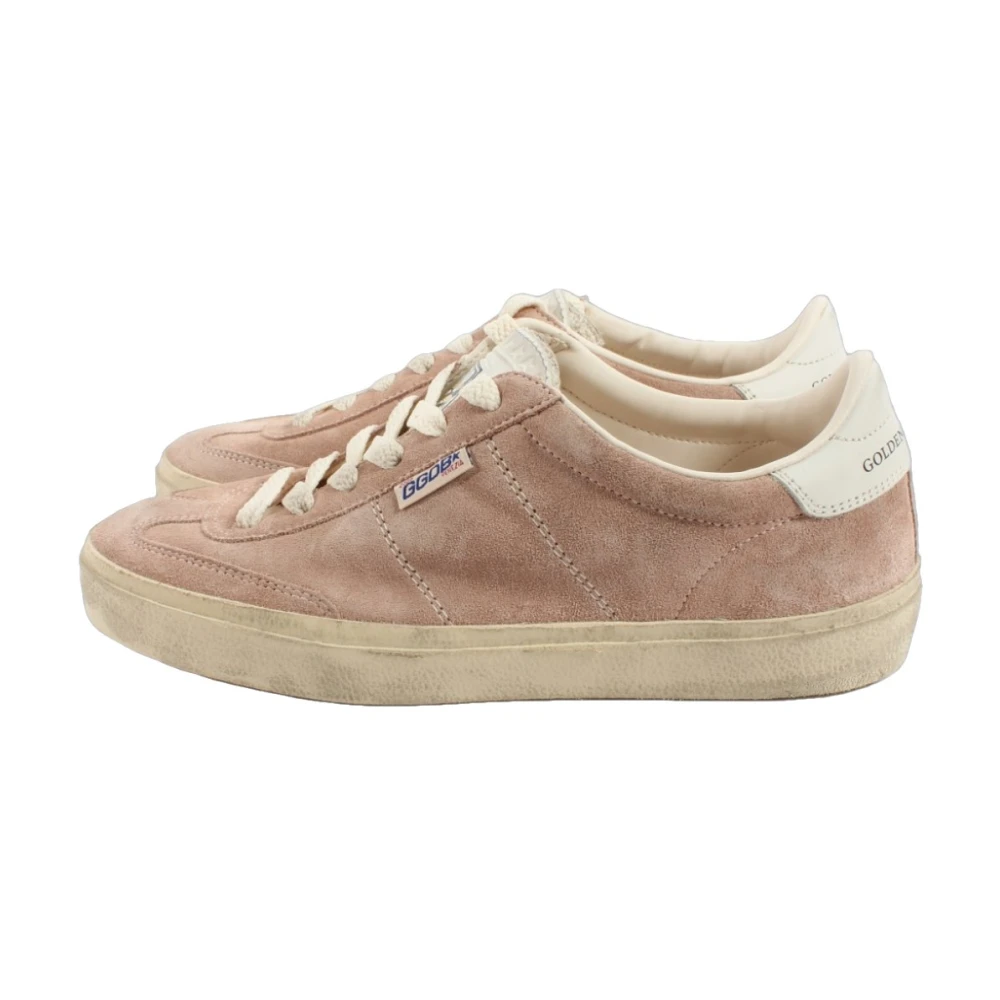 Golden Goose Women's Pink Sneakers, 4 Uk, Soul Star Trainers For