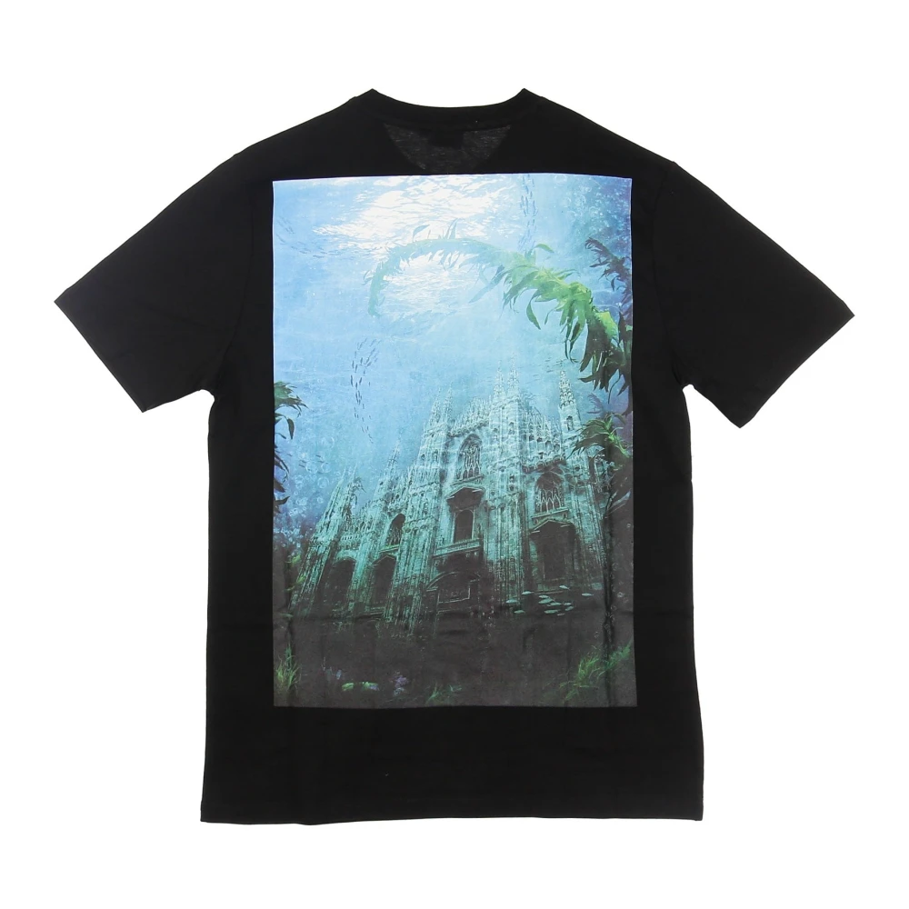 Dolly Noire Zwarte Underwater Milano T-Shirt Black Heren