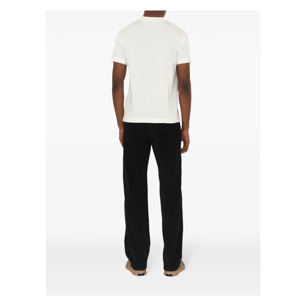 Burberry Krijt Jwear T-shirt White Heren