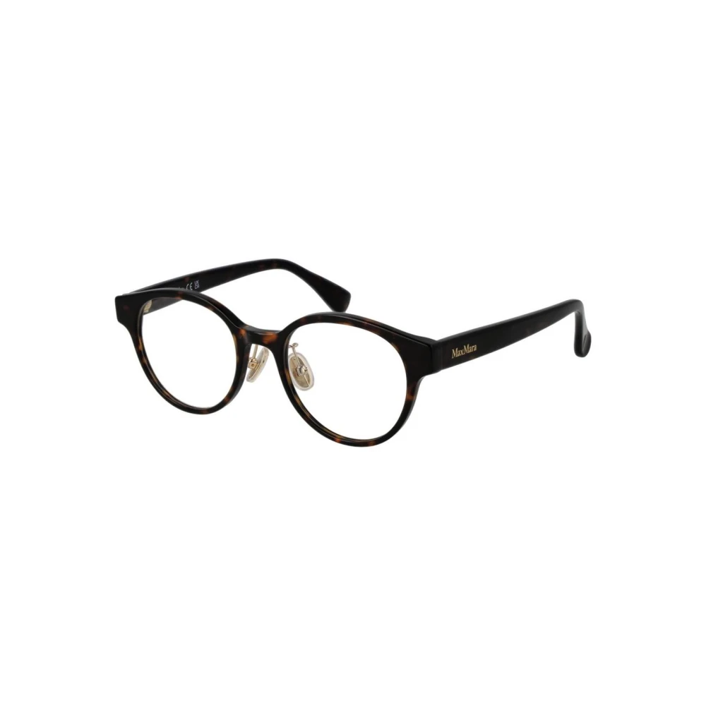 Max Mara Brown Women Optical Frames Stylish Choice - Female - Glasses - One Size - Accessories