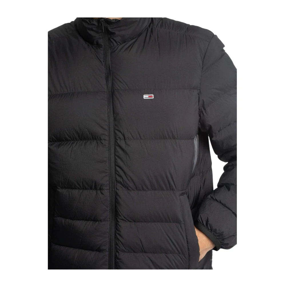 Tommy Jeans Korte Pufferjas Black Heren