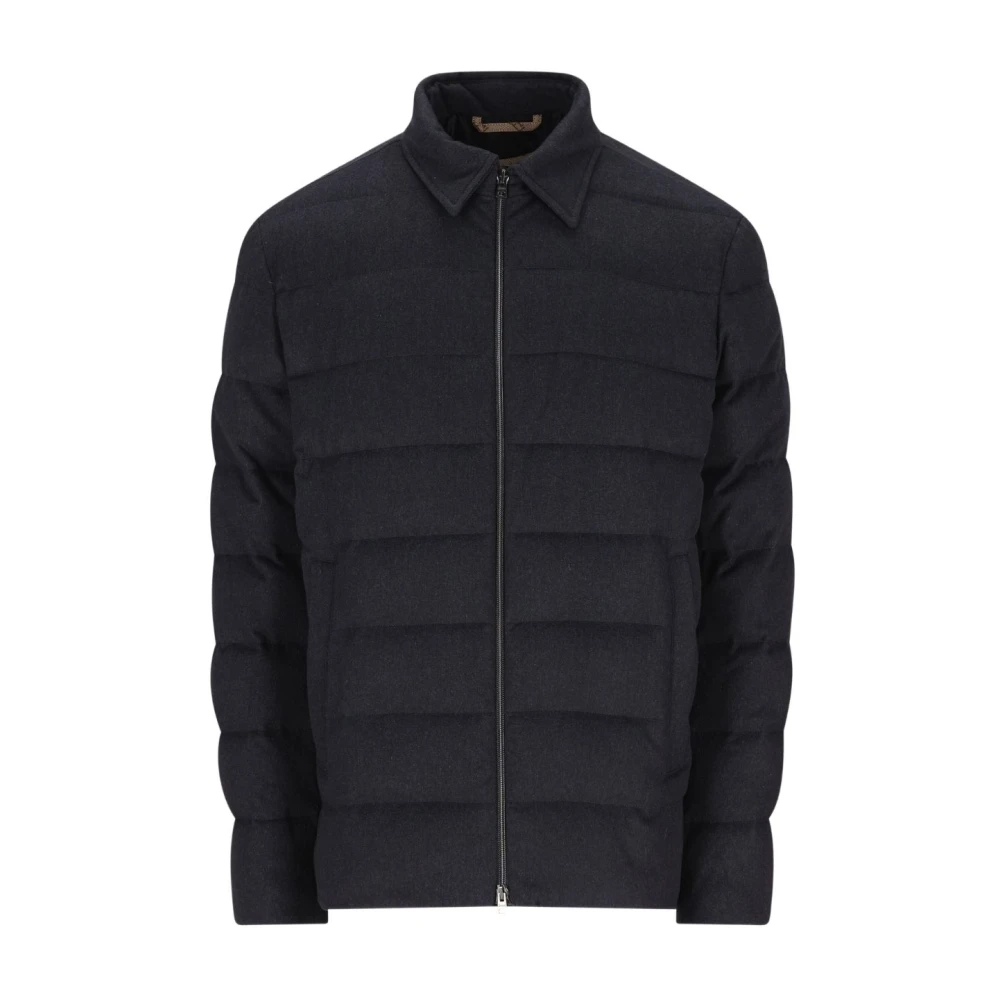 Herno Herr Blå Jackor L, Läder, Coats