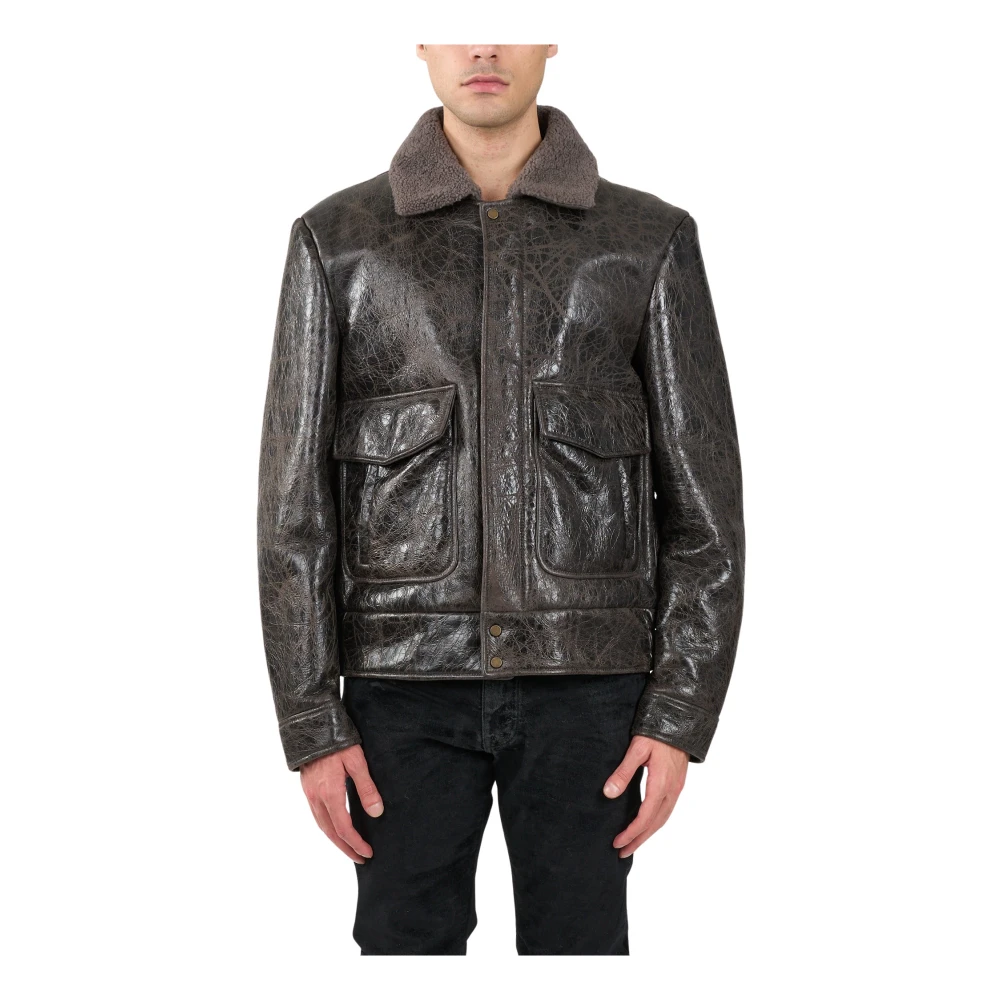 Jackets > Leather Jackets - - Salvatore Santoro - Modalova