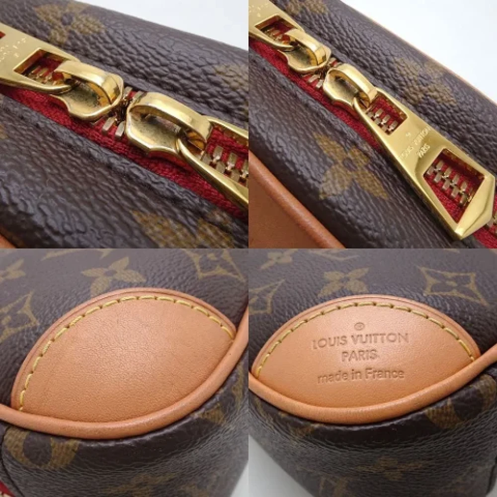 Louis Vuitton Vintage Pre-owned Canvas shoulder-bags Brown Dames