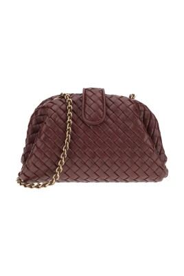 hvid-intrecciato-kaede-clutch-taske