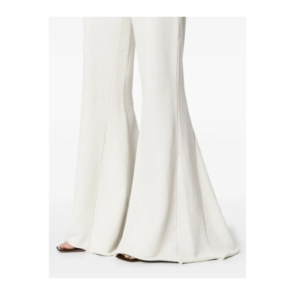 Entire Studios Flare Rijst Premium Kwaliteit White Dames