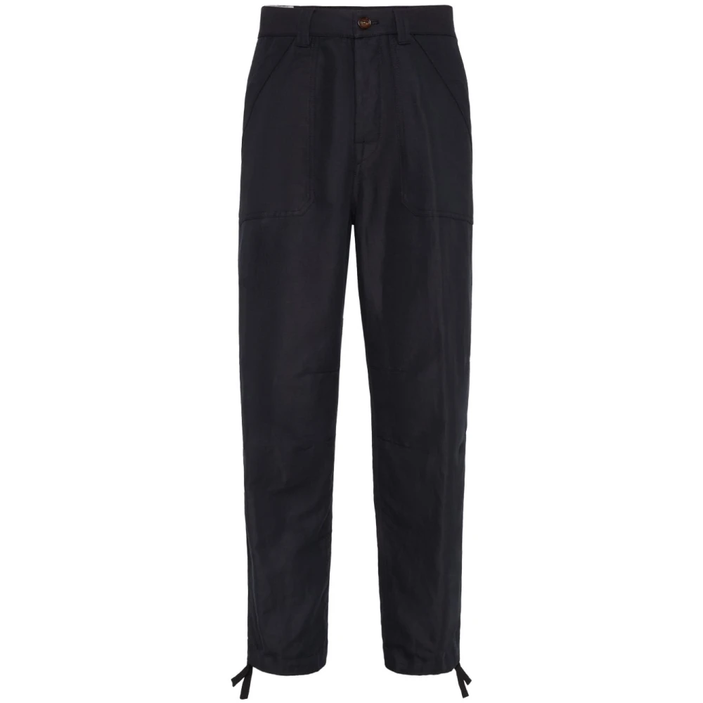 Trousers > Straight Trousers - - Brunello Cucinelli - Modalova