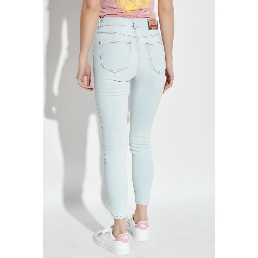 Diesel Jeans 1984 Slandy-High in super skinny stijl Blue Dames