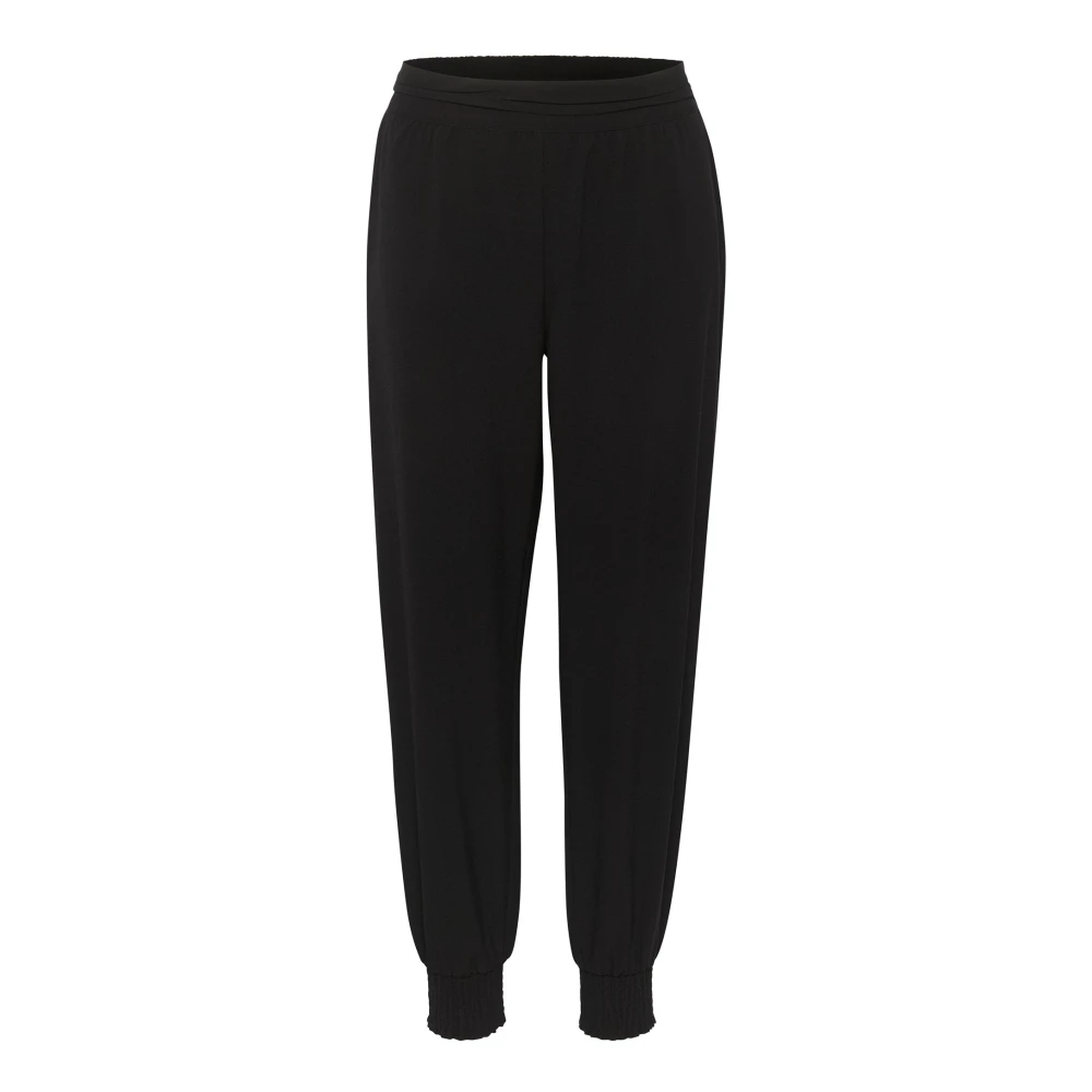 Cream Women's Black Sweatpants, Xs, Relaxed Fit Harem Pant In Pitch