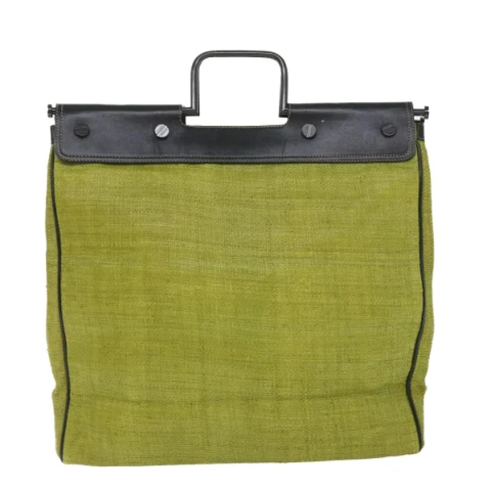 Burberry Vintage Pre-owned Wool handbags Green Dames