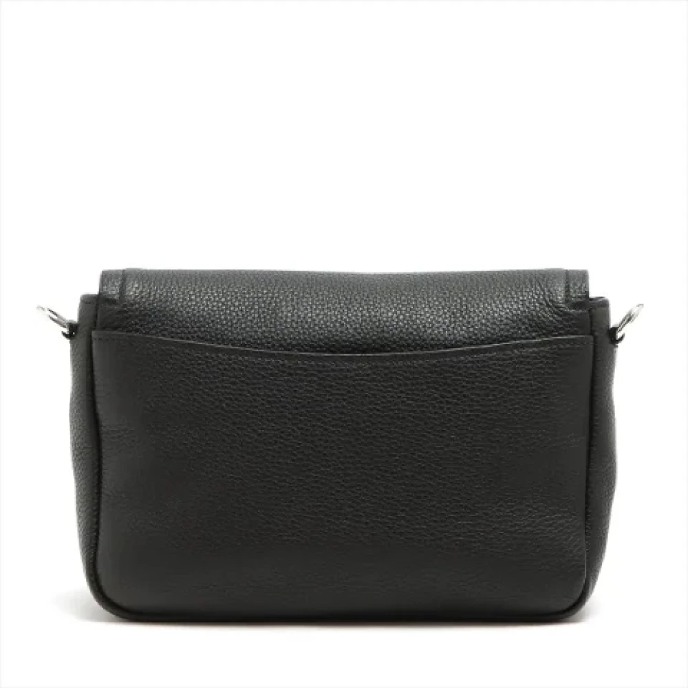 Prada Vintage Pre-owned Leather handbags Black Dames