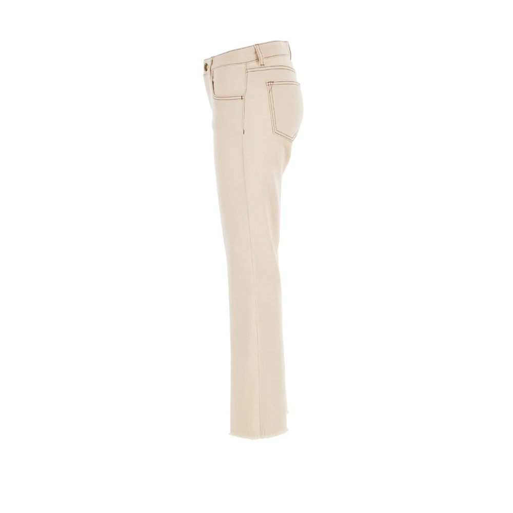 Fay Beige Broek Beige Dames