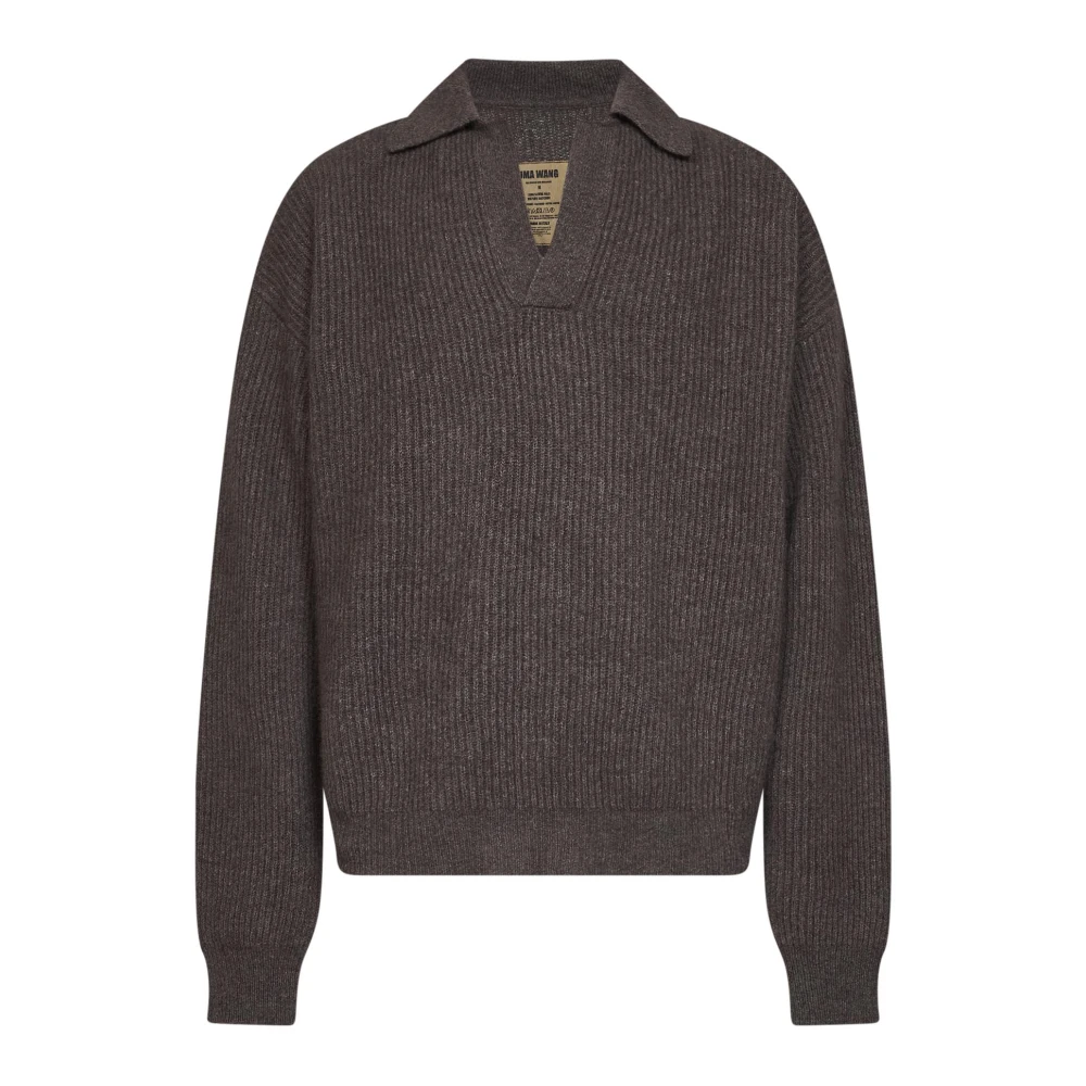 Uma Wang Uomo Marrone Maglie, M, New,
