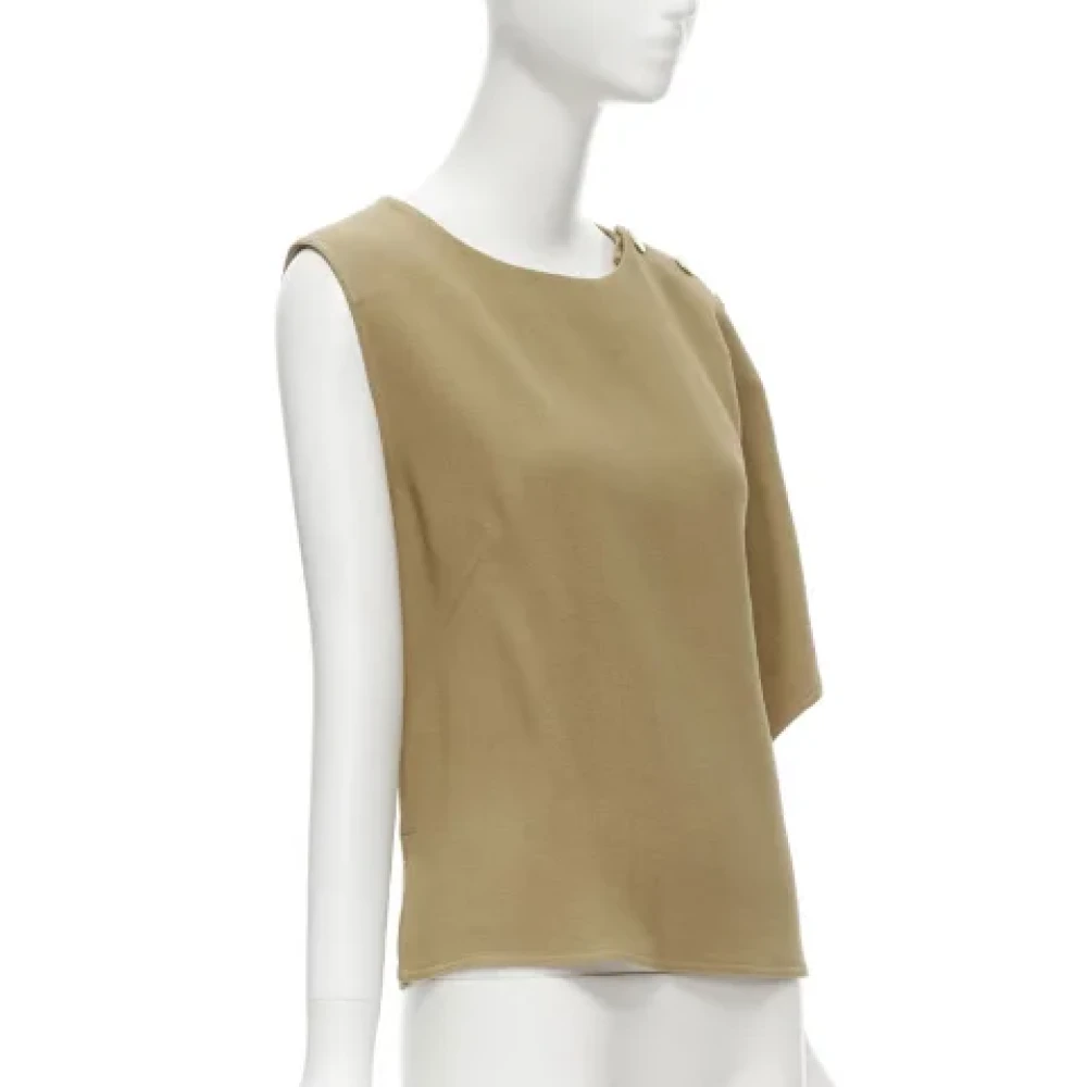 Marni Pre-owned Cotton tops Brown Dames