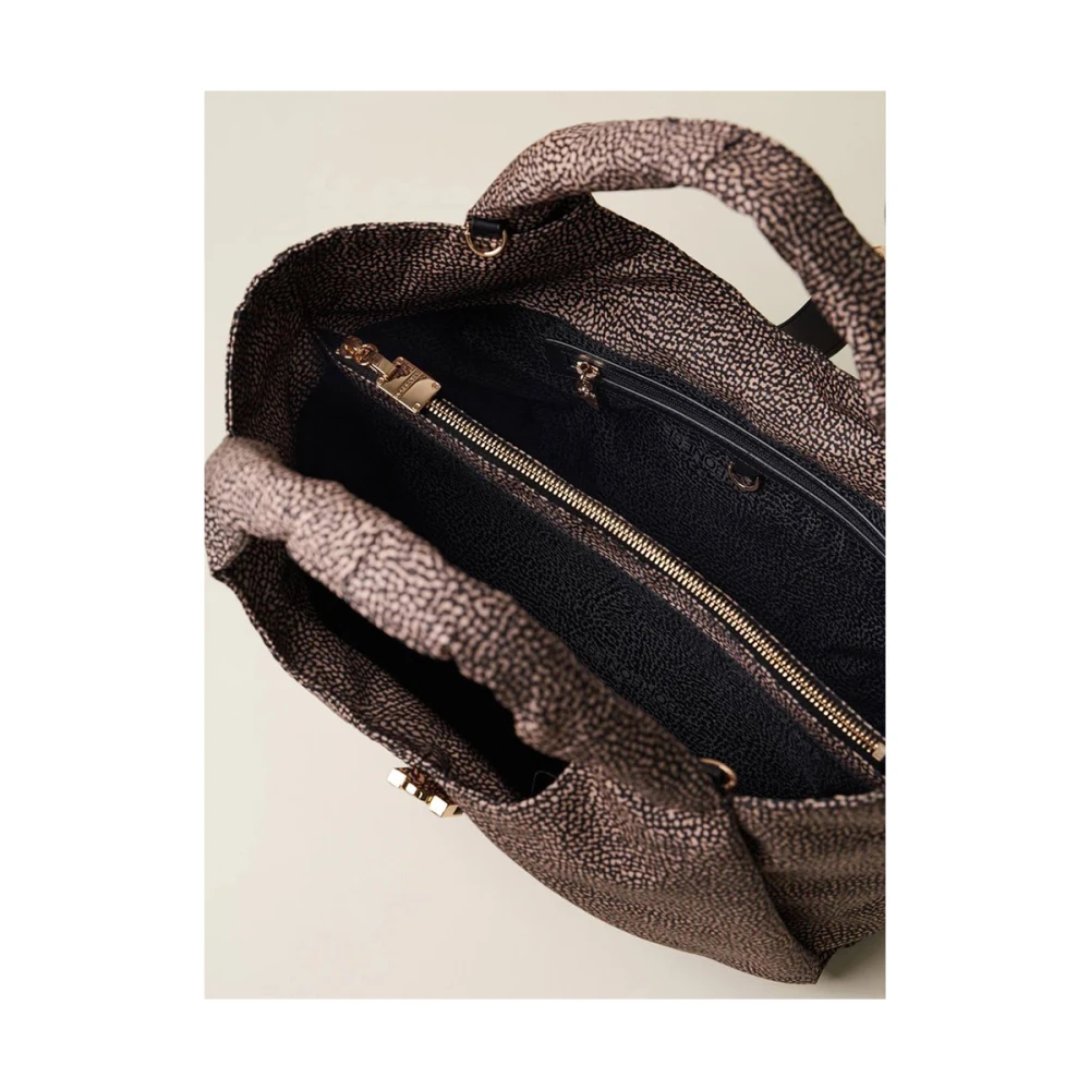 Borbonese Elegante Cross Body Tas Brown Dames