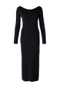 black-knit-long-sleeve-dress