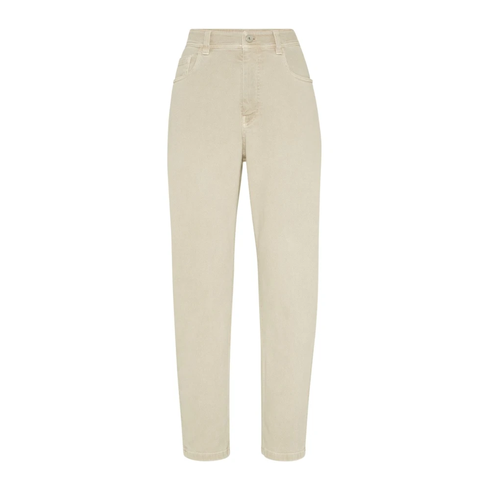 Trousers > Straight Trousers - - Brunello Cucinelli - Modalova