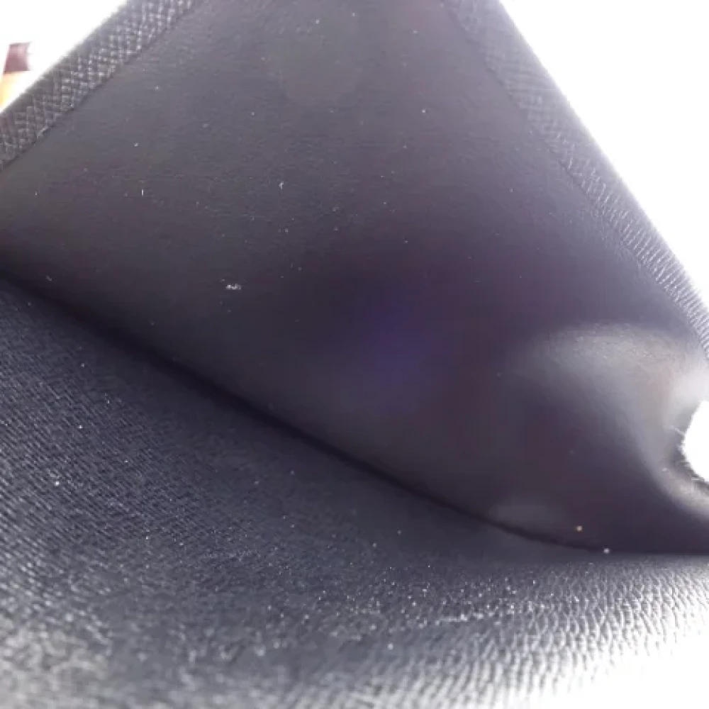 Louis Vuitton Vintage Pre-owned Leather home-office Black Dames