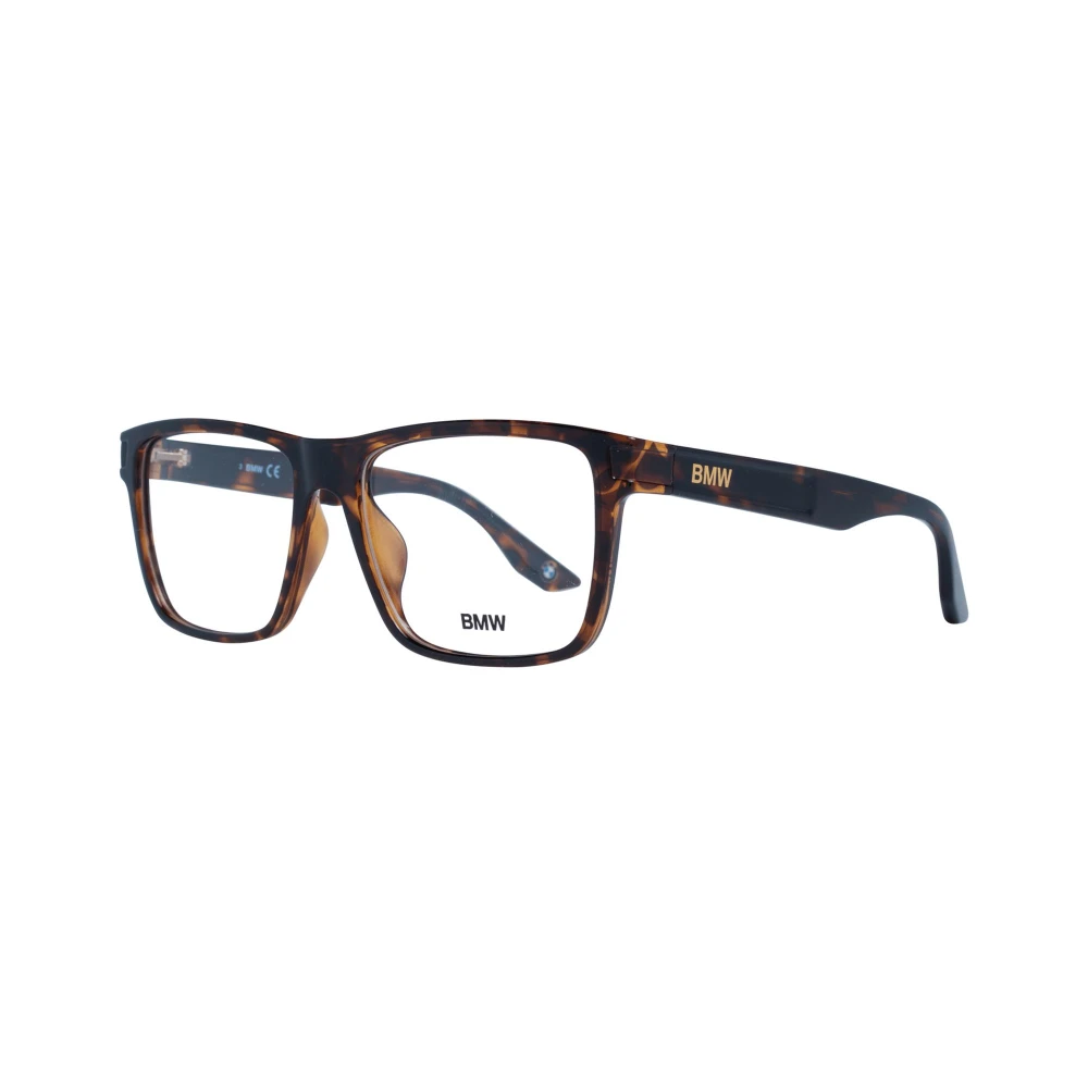 Bmw Men's Brown Trapezium Optical Frames - Glasses - One Size - Accessories