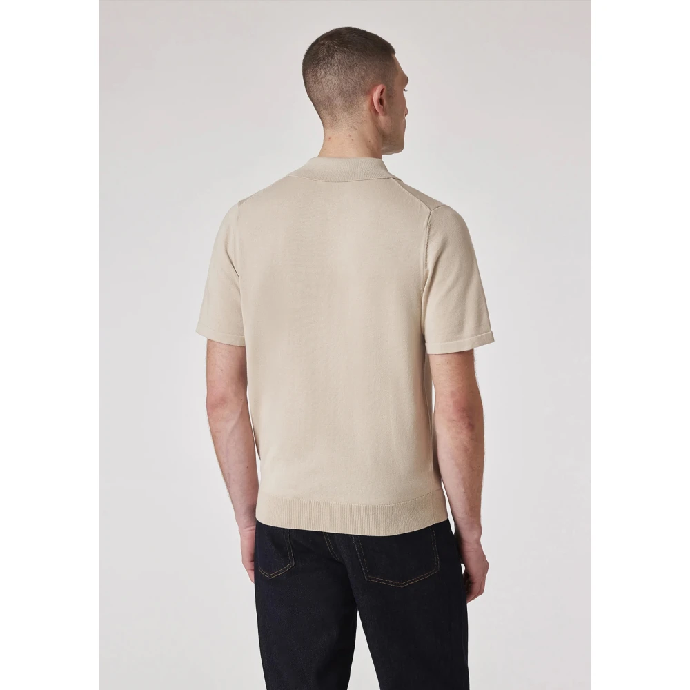 PS By Paul Smith Klassiek Poloshirt in Diverse Kleuren Beige Heren