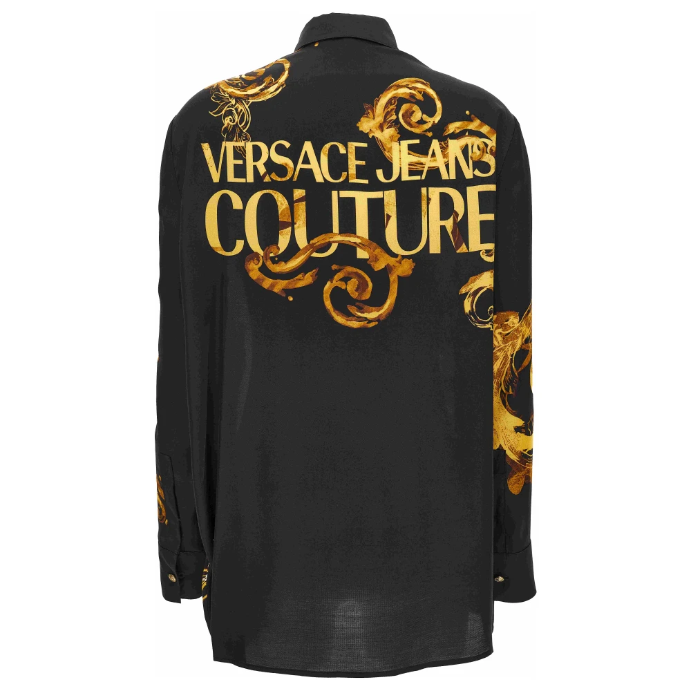 Versace Jeans Couture Overhemden Black Dames