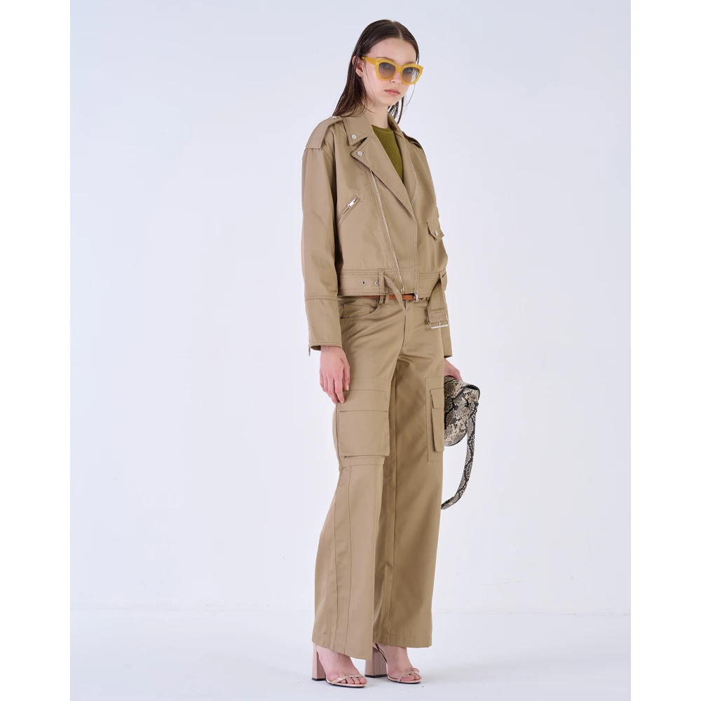 Silvian Heach Beige Jas voor Vrouwen Beige Dames