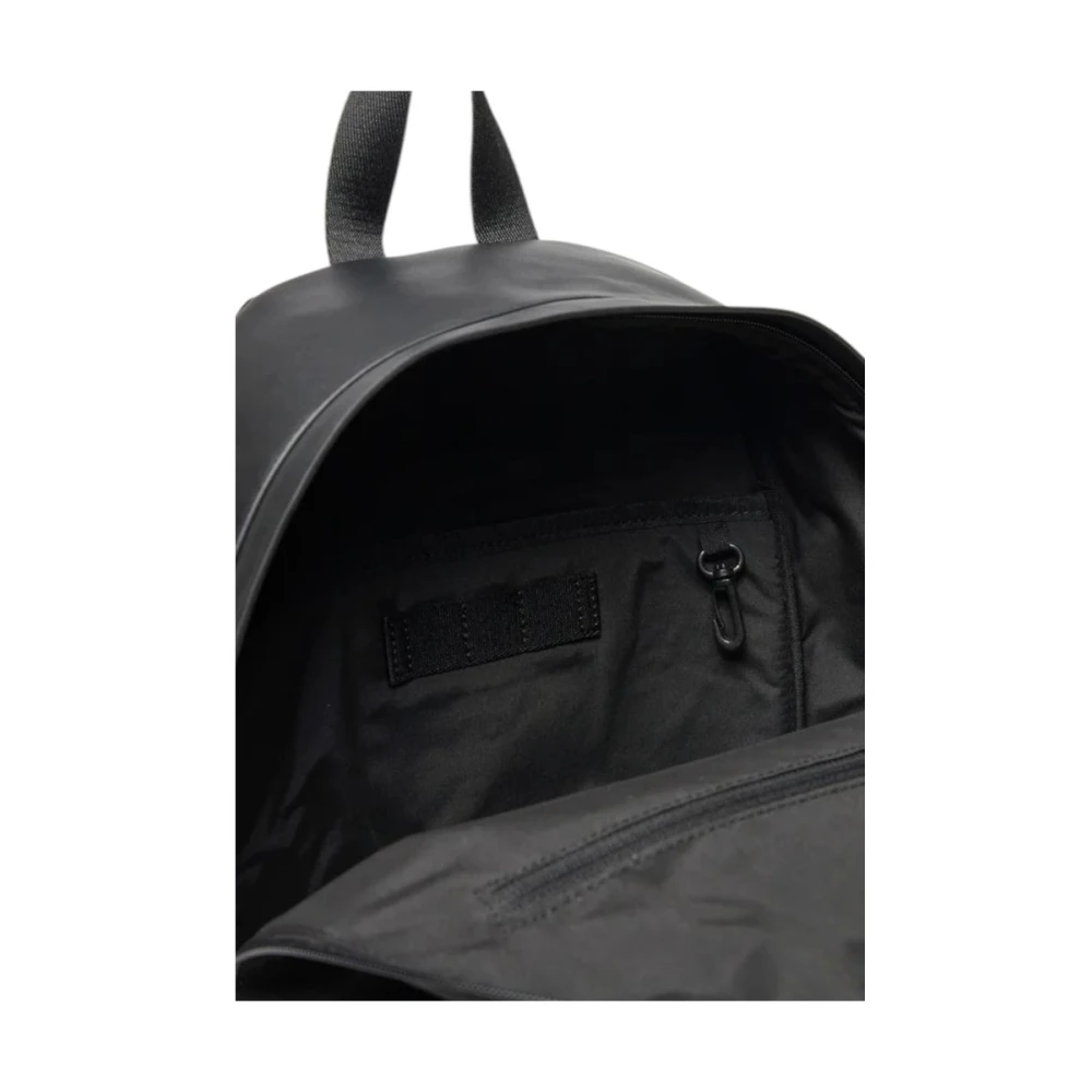 Calvin Klein Zwarte Polyethyleen Rugzak Lente Zomer Collectie Black Heren