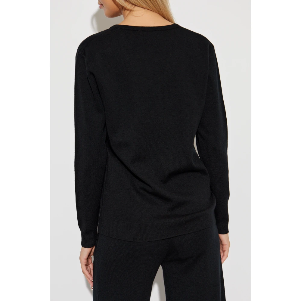 Max Mara Wollen trui Black Dames