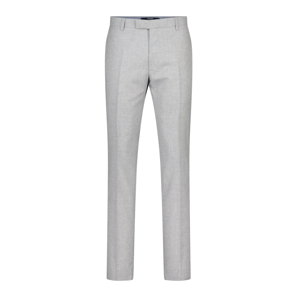 Joop! Slim-Fit Wollen Stretch Combinatiebroek Gray Heren