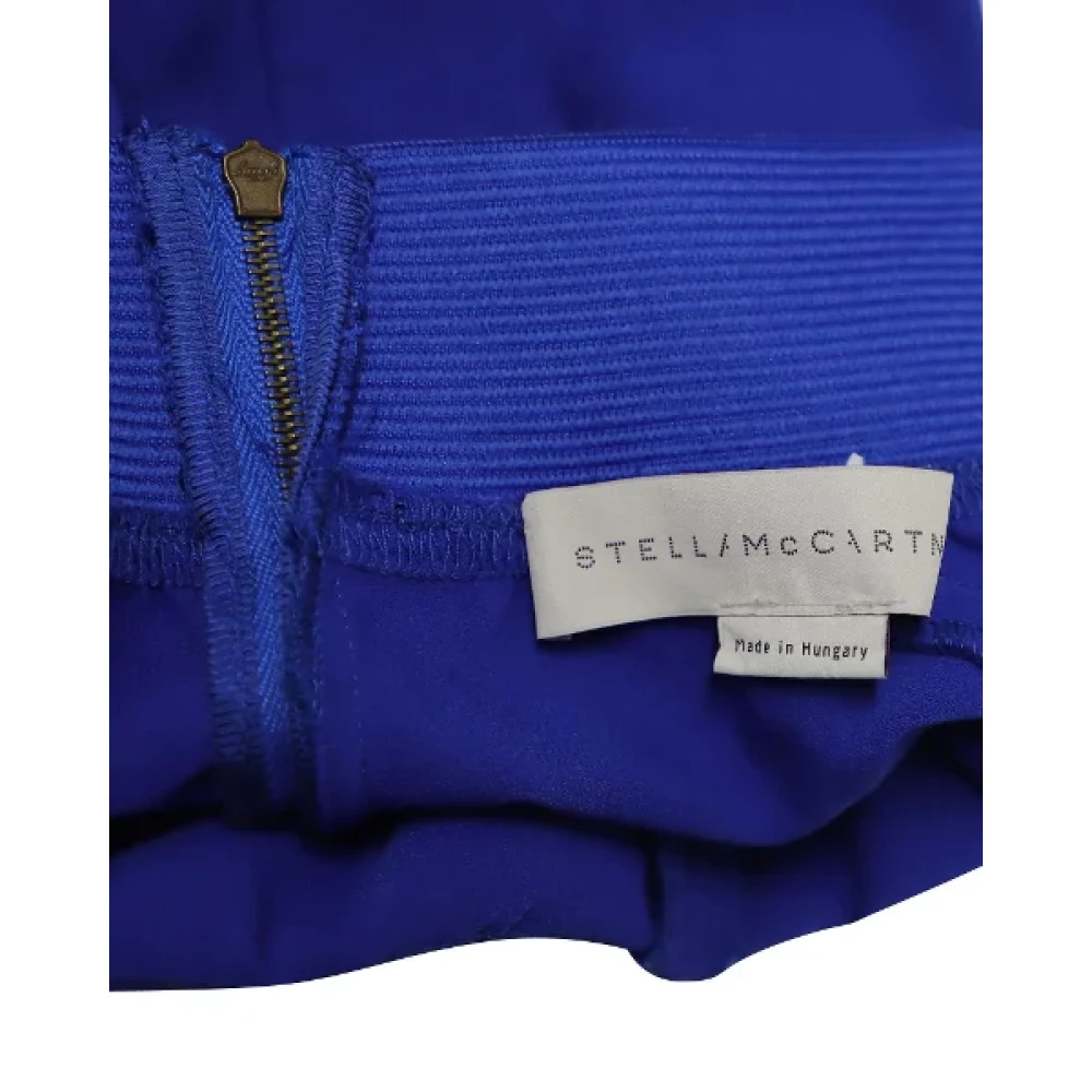 Stella McCartney Pre-owned Cotton bottoms Blue Dames