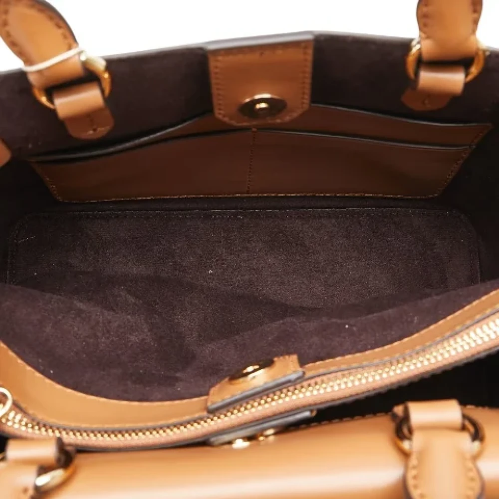 Michael Kors Pre-owned Canvas handbags Brown Dames