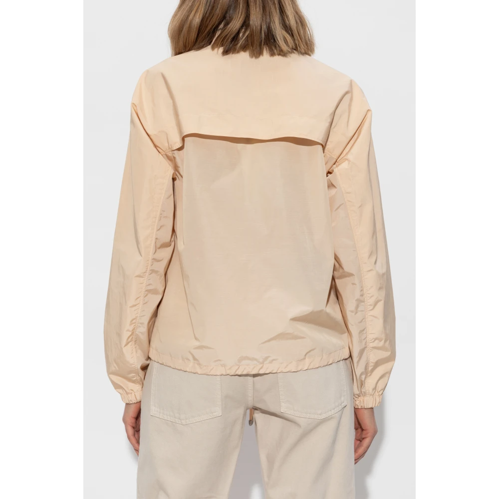 Burberry Jas met logo Beige Dames