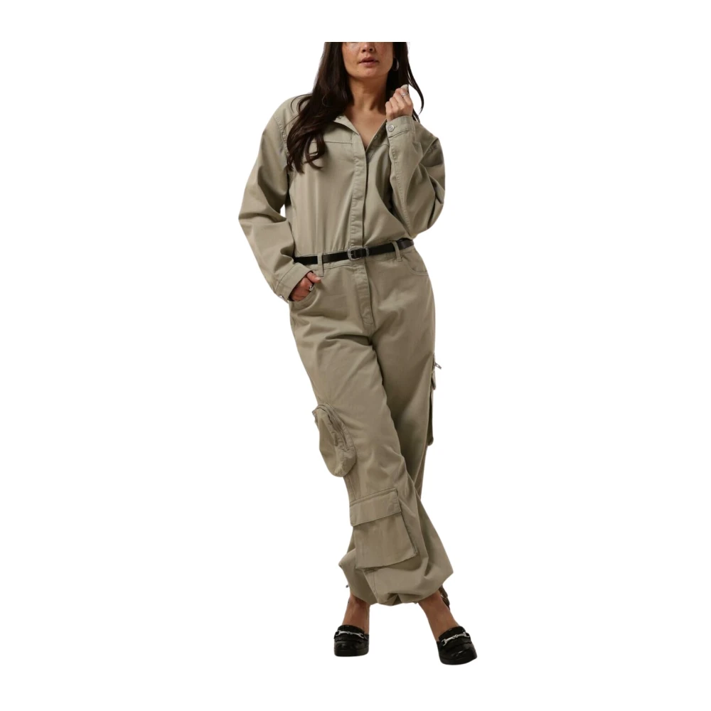 Gestuz Mirja Jumpsuit in Kit Kleur Beige Dames