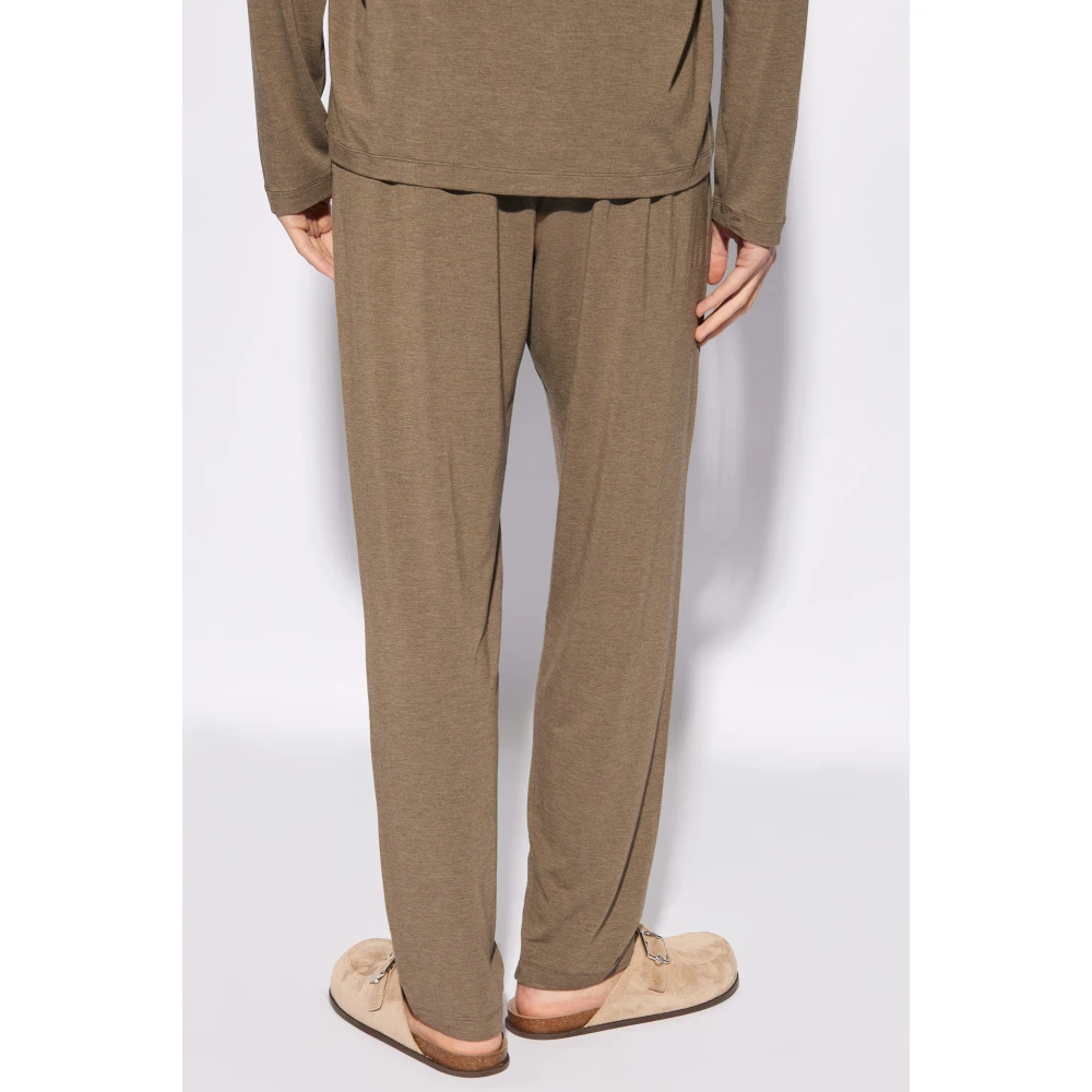 Hanro Pyjama trousers Brown Heren
