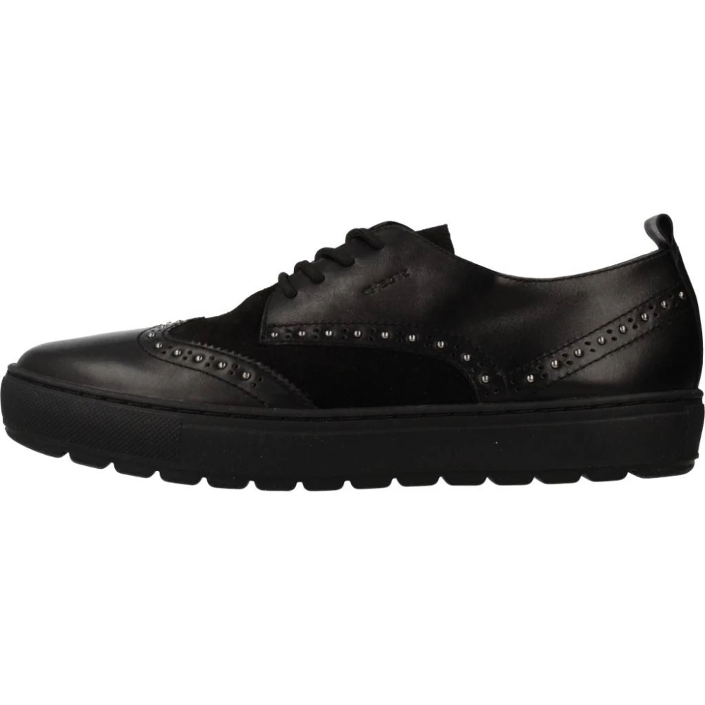 Shoes > Flats > Laced Shoes - - Geox - Modalova