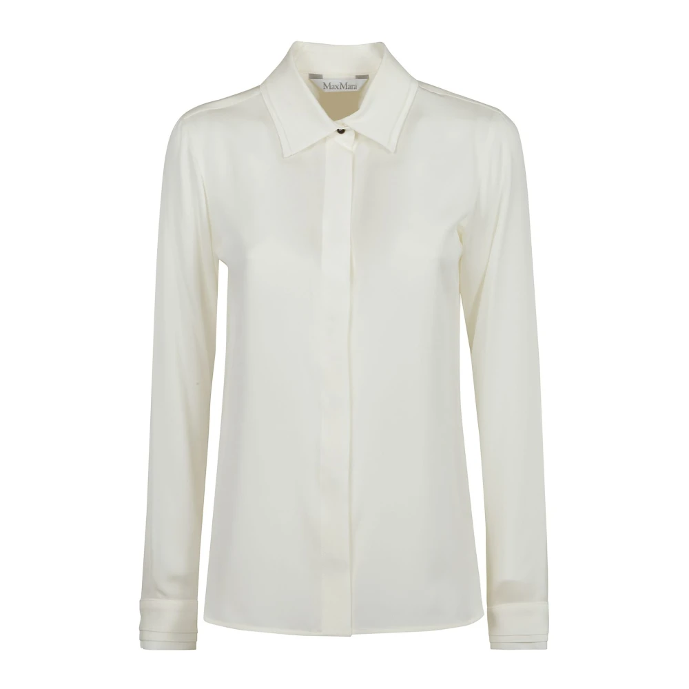Max Mara Yen Shirt Wit White Dames