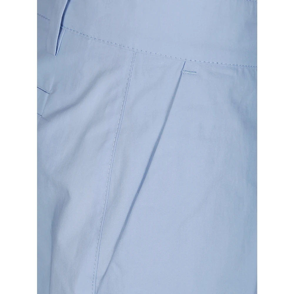 P.a.r.o.s.h. Katoenen shorts voor dames Blue Dames