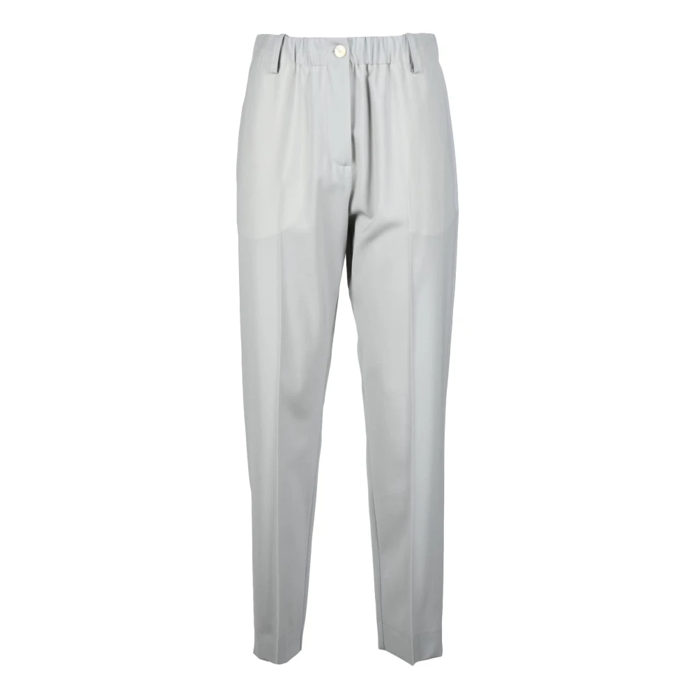 Alysi Wolmix Elastische Broek Blue Dames